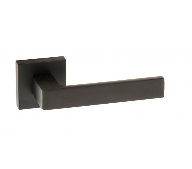 Forme FMS254MB Asti Designer Lever on Minimal Square Rose - Matt Black