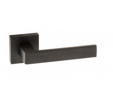 Forme FMS254MB Asti Designer Lever on Minimal Square Rose - Matt Black