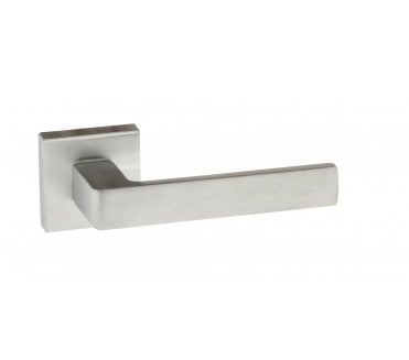 Forme FMS254SC Asti Designer Lever on Minimal Square Rose - Satin Chrome