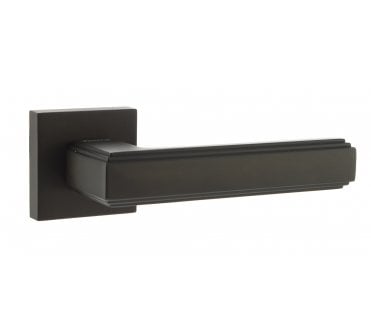 Forme FMS293UDB Alila Designer Lever on Minimal Square Rose - Urban Dark Bronze