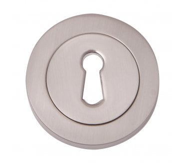 Fortessa FESC Round Designer Escutcheons (Pair)  - Satin Nickel