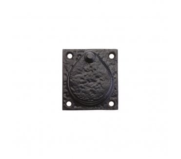 Foxcote Foundries FF09 Covered RIM Cylinder Cover - Black Antique