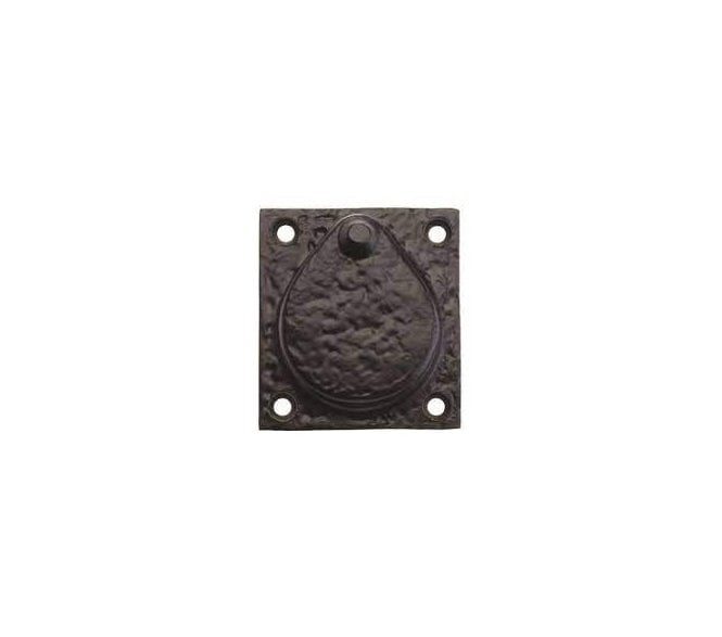 Foxcote Foundries FF09 Covered RIM Cylinder Cover - Black Antique