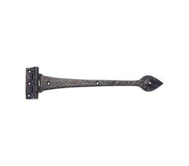 Foxcote Foundries FF16 T-Hinges 381mm - Black Antique (Pair)