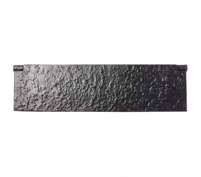 Foxcote Foundries FF39 Plain Letter Tidy 305x76mm - Black Antique
