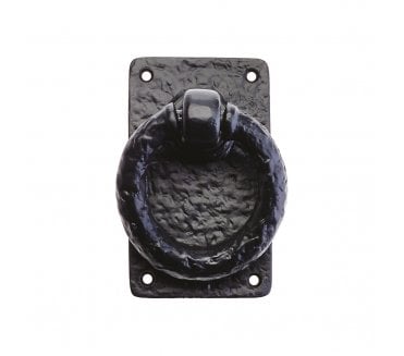 Foxcote Foundries FF600 Ring Handle - Black Antique