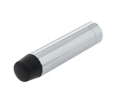 Frelan Cylinder Wall mounted Door Stops - Polished Chrome