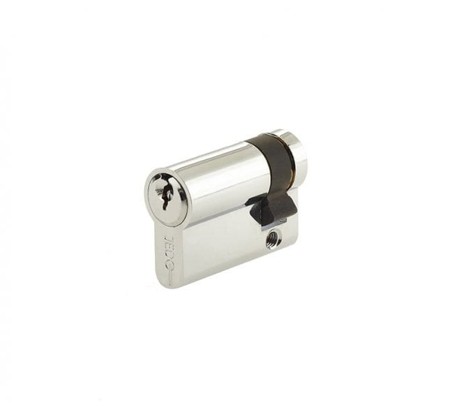 Frelan Euro Profile Single Cylinders - Polished Chrome