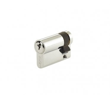 Frelan Euro Profile Single Cylinders - Polished Chrome