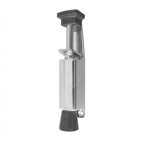 Frelan Foot Operated Door Holder - Large - Polished Chrome