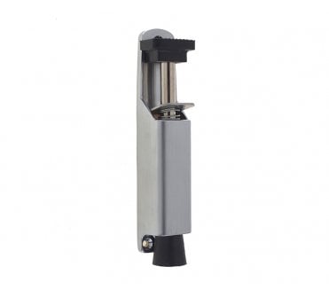 Frelan Foot Operated Door Holder - Large - Satin Chrome