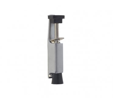 Frelan Foot Operated Door Holder - Small - Satin Chrome