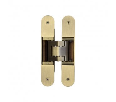 Frelan Ghost Concealed Hinge - Antique Brass