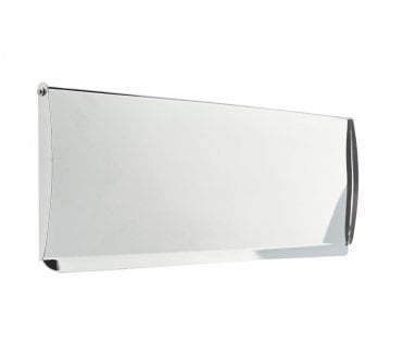 Frelan Hardware Curved Letter Tidy Plates - Polished Chrome
