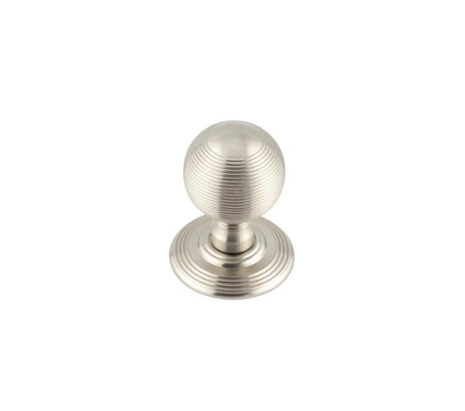Frelan Hardware JR8M Beehive Mortice Door Knobs - Satin Nickel