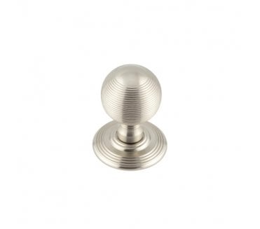 Frelan Hardware JR8M Beehive Mortice Door Knobs - Satin Nickel