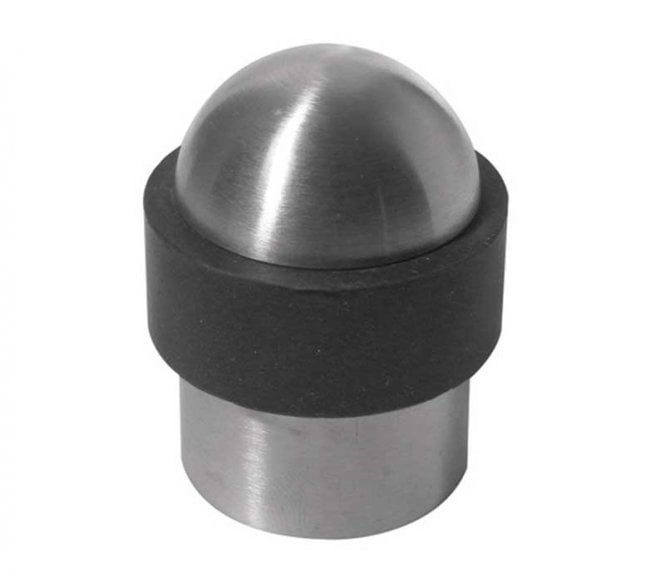 Frelan Hardware JSS09 Domed Floor Doorstop - Satin Stainless Steel