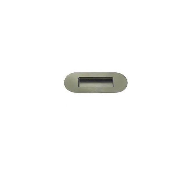 Frelan Hardware JSS429B Satin Stainless Steel Radius Flush Pull