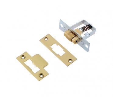 Frelan Heavy Duty Adjustable Roller Catch - Satin Brass