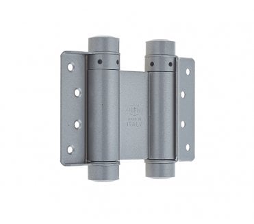 Frelan HG3005 Double Action Spring Hinges (Pair) - 102mm - Silver