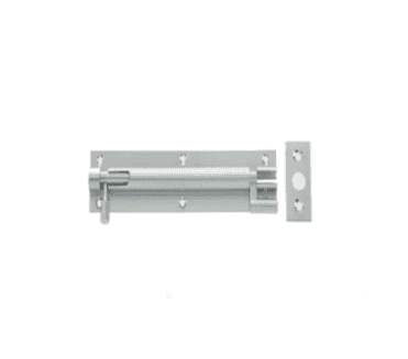 Frelan J1002 Swan Necked Barrel Bolts - Satin Chrome.