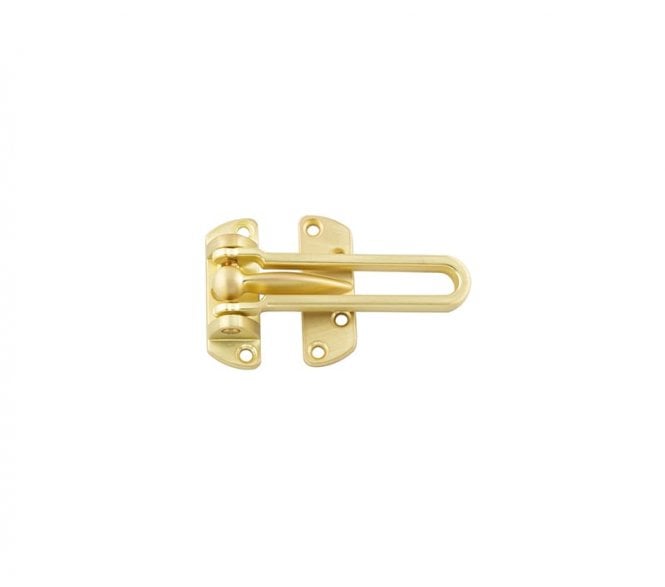 Frelan J3003SB Security Door Guard - Satin Brass