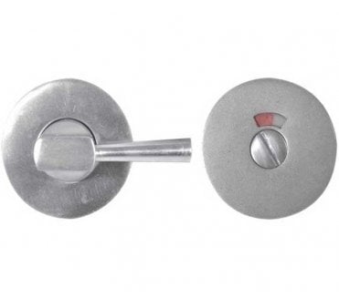 Frelan J4649B Less-Able Bathroom Turn & Release W/ Indicator - 50mm - Satin Anodised Aluminium