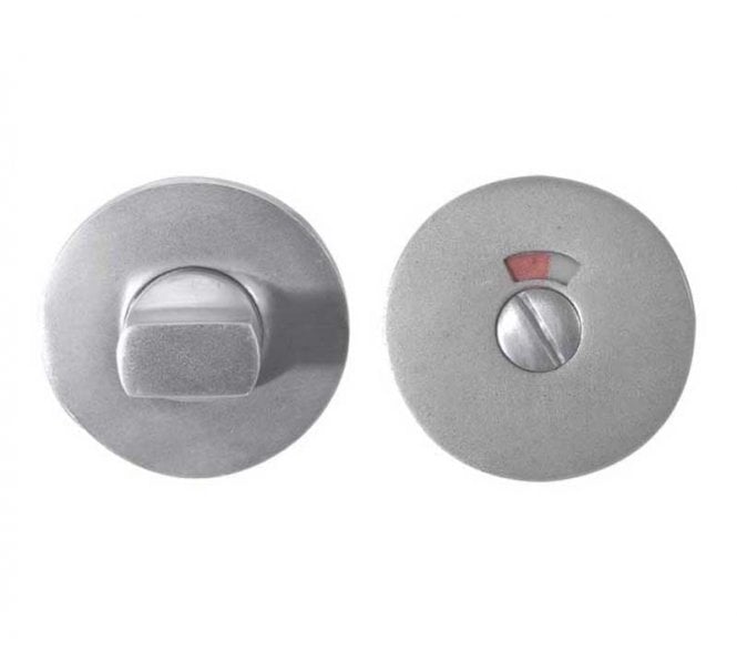Frelan J4676B Bathroom Turn & Release W/Indicator - 50mm - Satin Anodised Aluminium