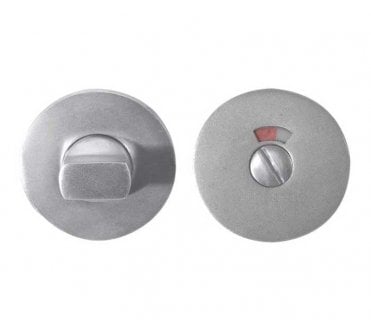 Frelan J4676B Bathroom Turn & Release W/Indicator - 50mm - Satin Anodised Aluminium