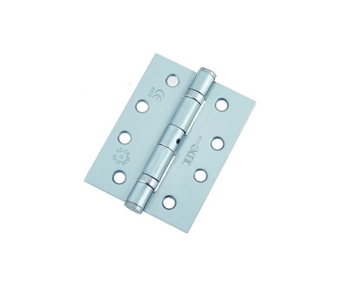 Frelan J8500 102x76mm Ball Bearing Butt Hinges (Pair) - Satin Chrome