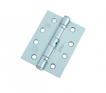 Frelan J8500 102x76mm Ball Bearing Butt Hinges (Pair) - Satin Chrome