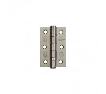Frelan J8502 76x51mm Ball Bearing Butt Hinges (Pair) - Gun Metal