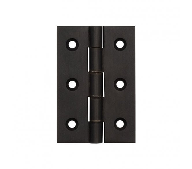 Frelan J9017DB Double Phosphor Bronze Washered Hinges (PAIR) - 76x50mm - Dark Bronze