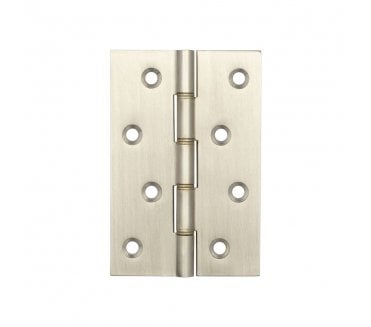 Frelan J9018SN Double Phosphor Bronze Washered Hinges (PAIR) - 102x67mm - Satin Nickel