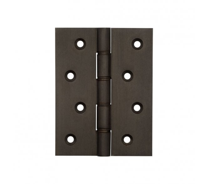 Frelan J9019DB Double Phosphor Bronze Washered Hinges (PAIR) - 102x76mm - Dark Bronze