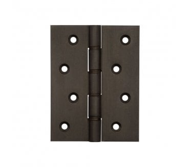 Frelan J9019DB Double Phosphor Bronze Washered Hinges (PAIR) - 102x76mm - Dark Bronze