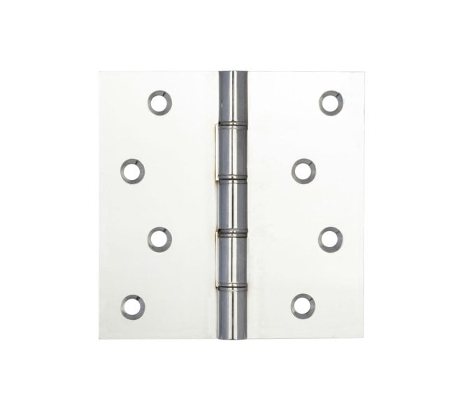 Frelan J9026 Projection Butt Hinges (Pair) - Polished Chrome.
