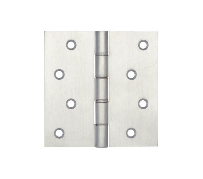 Frelan J9026 Projection Butt Hinges (Pair) - Satin Chrome.