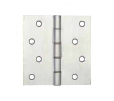 Frelan J9026 Projection Butt Hinges (Pair) - Satin Chrome.