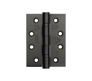 Frelan J9500MB Certifire Grade 13 Ball Bearing Hinges (PAIR) - 102x76mm - Matt Black.
