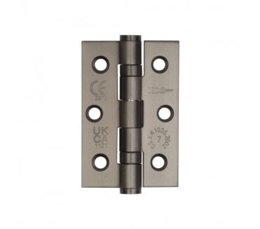 Frelan J9502 76x51mm Ball Bearing Butt Hinges Grade 7 (Pair) - Dark Bronze