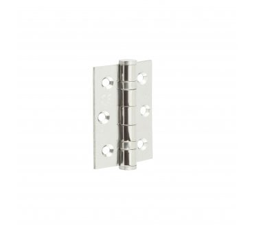 Frelan J9502 76x51mm Ball Bearing Butt Hinges Grade 7 (Pair) - Polished Stainless Steel