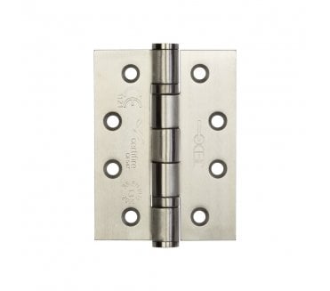 Frelan J9507SSS Certifire Grade 316 Ball Bearing Hinges (PAIR) - 102x76mm - Satin Stainless Steel