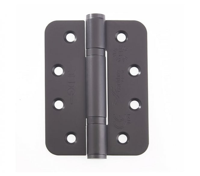 Frelan J9633DB Certifire Grade 13 Polymer Bearing Hinges (PACK OF 3) - 102x76mm - Dark Bronze (RADIUS)