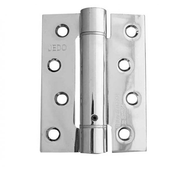 Frelan J9800 100mm Fire Rated Spring Hinges - Polished Chrome (Set Of 3no)
