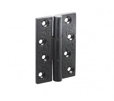 Frelan JAB104 102x70mm Butt Hinges (Pair) - Black Antique