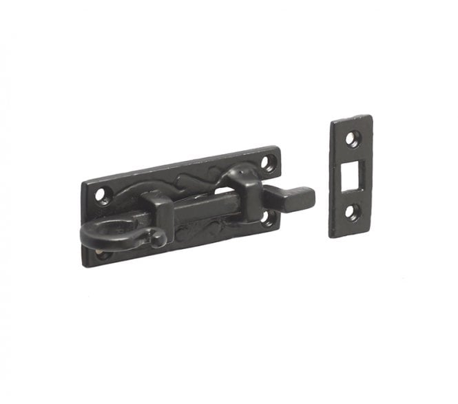 Frelan JAB24 Necked Barrel Bolt 100mm -  Black Antique