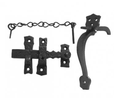 Frelan JAB30 Suffolk Latch Set -  Black Antique