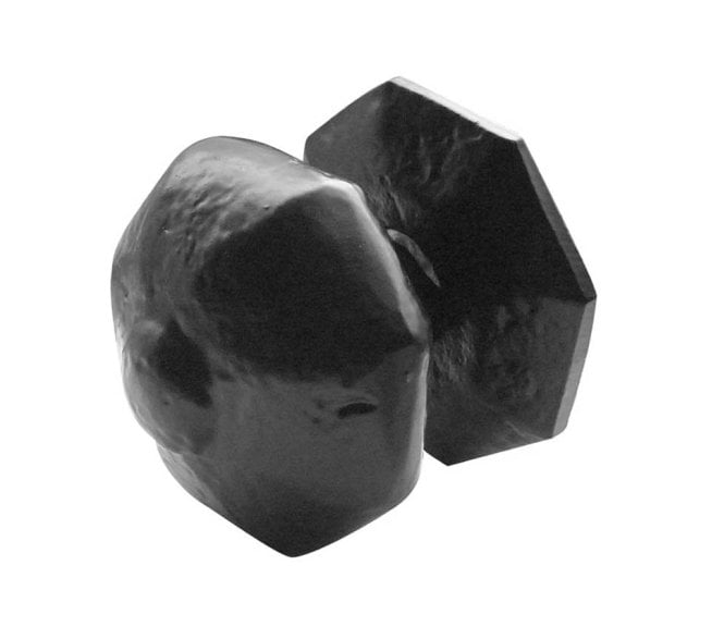 Frelan JAB6 Octagonal Centre Door Knob - Black Antique