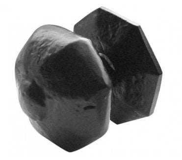 Frelan JAB6 Octagonal Centre Door Knob - Black Antique